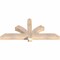Ekena Millwork Redmond Smooth Timber Gable Bracket, Douglas Fir, 48"W x 22"H x 3 1/2"D x 3 1/2"F, 11/12 Pitch GBW048X22X0404RED00SDF - alternate 5